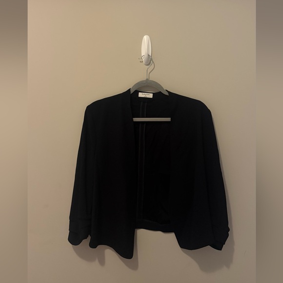 Black Womens Aritzia Power Blazer Cropped Black - Picture 1 of 2